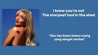 Sabrina Carpenter Sharpest Tool Lyrics Terjemahan Indonesia [upl. by Cherida466]