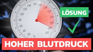 ✅Die Lösung für deinen hohen Blutdruck [upl. by Christabel]