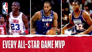 Every NBA AllStar Game MVP in League History  Kobe LeBron Kawhi and More [upl. by Ainivad]