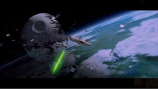 Star Wars VI Return of the Jedi  Space Battle of Endor Supercut [upl. by Langston935]