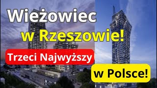 Wieżowiec Olszynki Park w Rzeszowie  Najwyższy Apartamentowiec w Polsce Kiedy Koniec Budowy [upl. by Shepard]