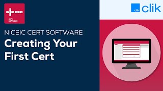 How to Create Your First Cert  NICEIC Cert Software [upl. by Akinak509]