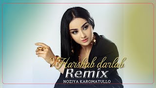 Noziya Karomatullo quotHar Shab Dar Labquot Hindi amp Tajik Remix 2024 [upl. by Fionnula]