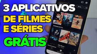 3 APLICATIVOS PARA ASSISTIR FILMES E SÉRIES GRÁTIS EM PORTUGUÊS [upl. by Secilu]