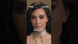 Kim Kardashian explains how she learnt about Elizabeth Taylor  BBC [upl. by Suivatra]