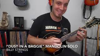 quotDust in a Baggiequot Mandolin BreakSolo Lesson with Tabs [upl. by Lajib933]