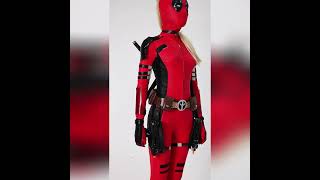 lady deadpool cosplay costume [upl. by Annayat262]