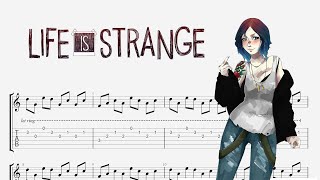 Life Is Strange  Obstacles By Syd Matters  Guitar tab [upl. by Danica]