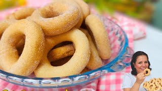 ROQUINHAS FOFINHAS COM 3 IGREDIENTES RECEITA FÁCIL DE ROSQUINHA DE POLVILHO  RECEITA DE VÓ [upl. by Saloma]