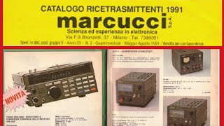 Vendita per corrispondenza I cataloghi Ricetrasmittenti MARCUCCI e ELETTROPRIMA anni 70 e 80 [upl. by Dredi]