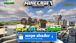 Best realistic shaders for minecraft pe  2025 best new shader for android [upl. by Uriiah]