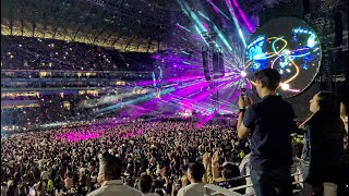 Coldplay  Midnight Blue Moon Tree Version 4K  Live In Monterrey Mexico Estadio BBVA [upl. by Znerol315]