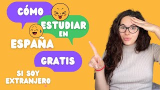 🌏 Beca COMPLETA para Estudiar en España 🇪🇸 para EXTRANJEROS [upl. by Zusman682]