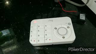 Ring Doorbell and alarm install with no previous lines ran [upl. by Jeromy]