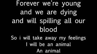 Ellie Goulding  Animal lyrics on screen [upl. by Down]