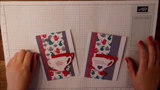 Stampinup Gebutstagskarte mit dem Bundle quotVollkommene Momentequot [upl. by Sauveur234]