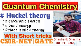 Huckel theoryπelectronic energyπbond energy delocalisation energy with short tricksNETGATE [upl. by Intihw]