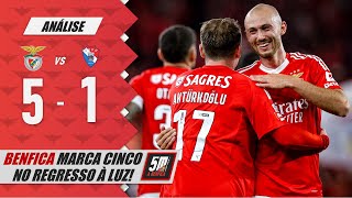 🔴 BENFICA 51 GIL VICENTE 🔴 ANÁLISE Benfica apanha susto inicial mas acaba com um jogo com manita [upl. by Lianna]