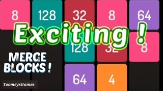 X2 Blocks  2048 Number Merge Game [upl. by Etnelav720]