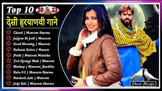 Masoom sharma Nidhi sharma  Latest Haryanvi Songs Haryanvi 2022  masoom sharma all song desibeats [upl. by Mackey]