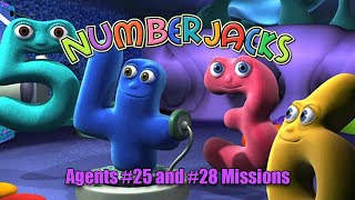 Agents 25 and 28 Missions  NUMBERJACKS [upl. by Armillda]