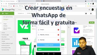 Crea encuestas automáticas en la plataforma WhatsApp rápidas y fáciles [upl. by Ahrat]