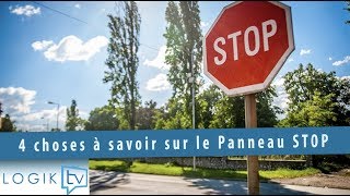 4 choses à savoir sur le Panneau stop [upl. by Einahpets539]