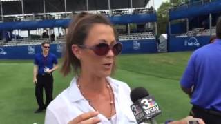 Sybi Kuchar describes the moment her husband Matt Kuchar won the 2014 Heritage [upl. by Giorgia999]