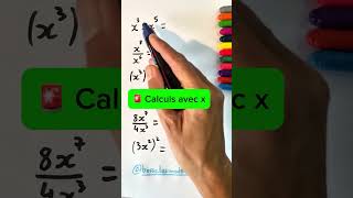 À savoir  du calcul littéral avec x [upl. by Aliet]