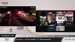 BACKYARD ULTRA TEAM WORLD CHAMPIONSHIP 2024  LIVESTREAM FROM HOUR 52 [upl. by Dennison]