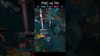 TOP3 Plays  FNC vs TH  Jun Blitzcrank 🎣 is CRACKED  Unleashed lec highlights lolesports [upl. by Yraccaz]