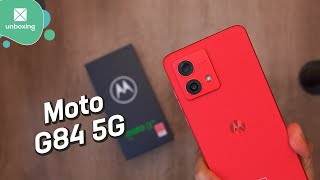 Motorola Moto G84 5G  Unboxing en español [upl. by Lenoel]