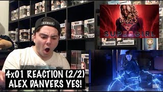 SUPERGIRL  4x01 AMERICAN ALIEN REACTION 22 [upl. by Bryon392]