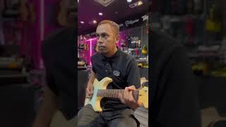 Semangat Lamina  Lefthanded  Guitar solo cover [upl. by Meli]