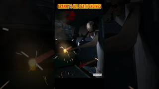 GRANNY 3 ALL DEATH ENDINGS 😱 granny evolution shorts [upl. by Shimberg]