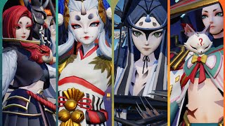 Ubume Skin Comparison  Onmyoji Arena [upl. by Aynat]