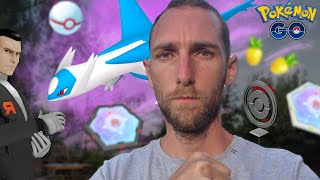 GIOVANNI LE RETOUR  ON LE BATS ET ON CAPTURE LATIOS OBSCUR  Pokémon GO [upl. by Didier714]