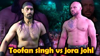 CWE  Toofan singh vs jora johl  CWE The Great Khali Wrestling event  ludhiana 2024 [upl. by Stiles99]