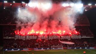 RSCL  Charleroi 05122021 Tifo Ultras Inferno [upl. by Anahahs]