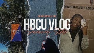 HBCU VLOG  savannah state university tour 🐅 [upl. by Nnayecats]