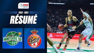 Nanterre vs Monaco  Resume 20232024  LNB Officiel [upl. by Calida]