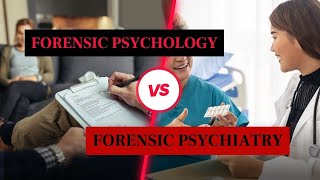 The Difference Between Forensic Psychology and Forensic Psychiatry  Dr [upl. by Purse]