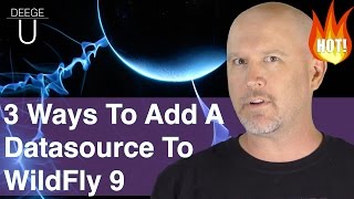 ★ 3 ways how to add a datasource to Wildfly 9 [upl. by Davilman319]