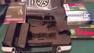 Sig P320 45 ACP Full Size Pistol  Personal Thoughts [upl. by Aylsworth]