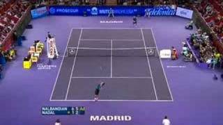 NALBANDIAN vs NADAL MADRID TMS 2007 QF [upl. by Dorolisa]