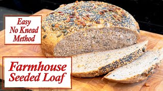 Whole Wheat Seeded Farmhouse Loaf [upl. by Leonerd549]