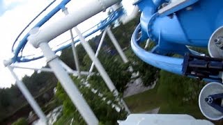 Tranan right side front seat onride HD POV Skara Sommarland [upl. by Abram294]