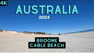 Cable Beach  Broome  Western Australia  4K [upl. by Salkin]