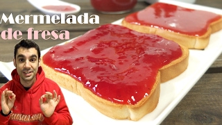 Como hacer MERMELADA de FRESA 😍🍓😋 RECETA FÁCIL DE JALEA de FRUTILLA Receta  240 [upl. by Rufina772]