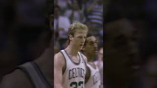 Larry Bird Steals The Ball  1987 East Finals Boston Celtics vs Detroit Pistons Game 5 [upl. by Annaoj907]